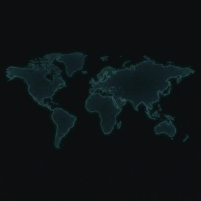 CDN Global Network Map - 119+ PoPs en 77 países